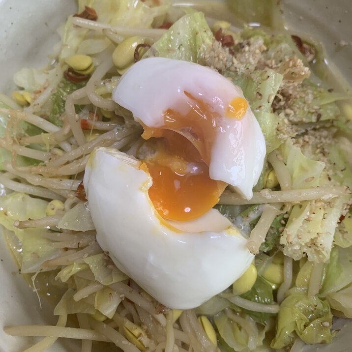 レンチンだけで出来る!めちゃ簡単ポーチドエッグ